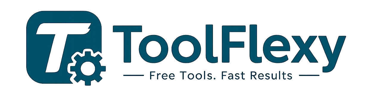 ToolFlexy logo - Free Tools, Fast Results