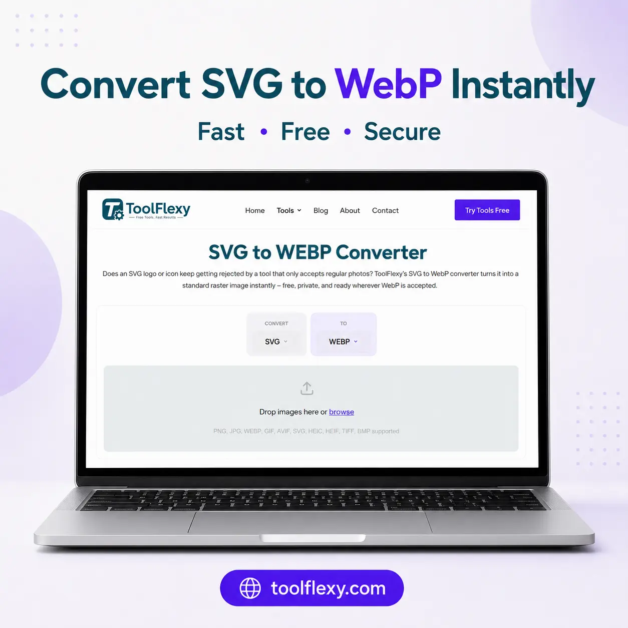 SVG to WebP Converter: Convert SVG to WebP Free Online