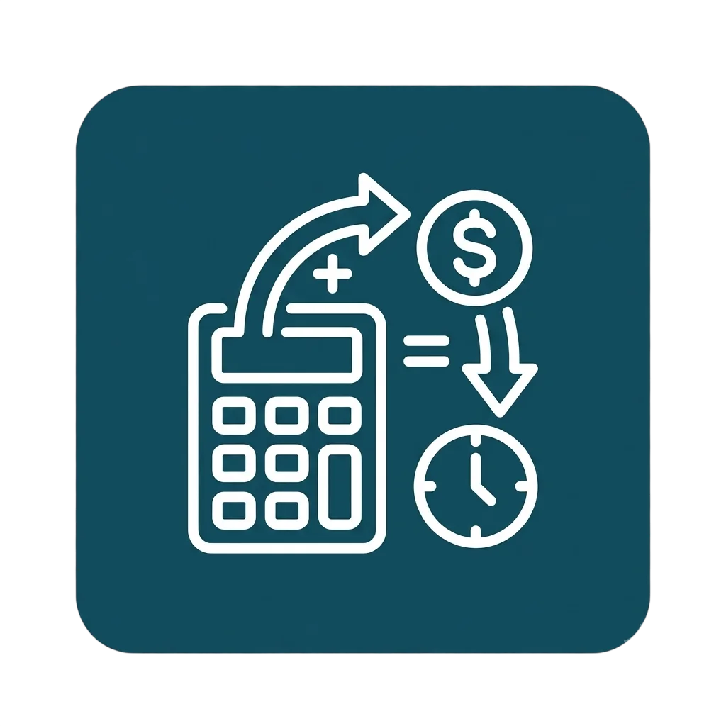 Screenshot of the emi calculator tool on ToolFlexy