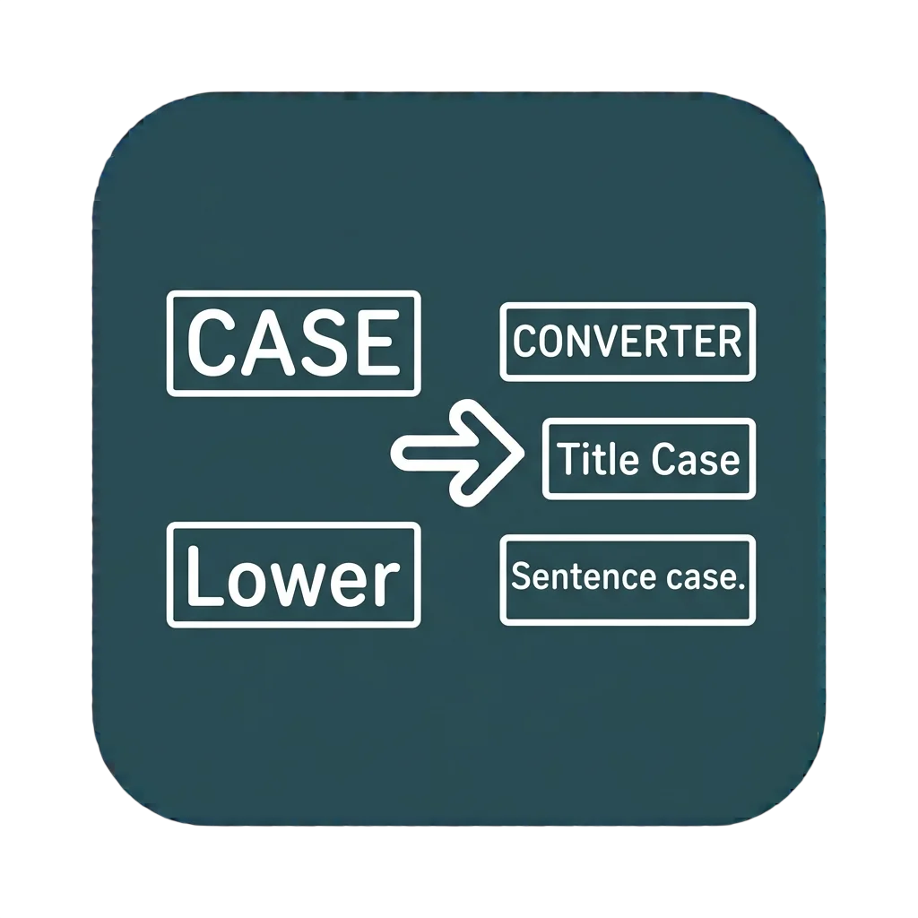 Screenshot of the case converter tool on ToolFlexy