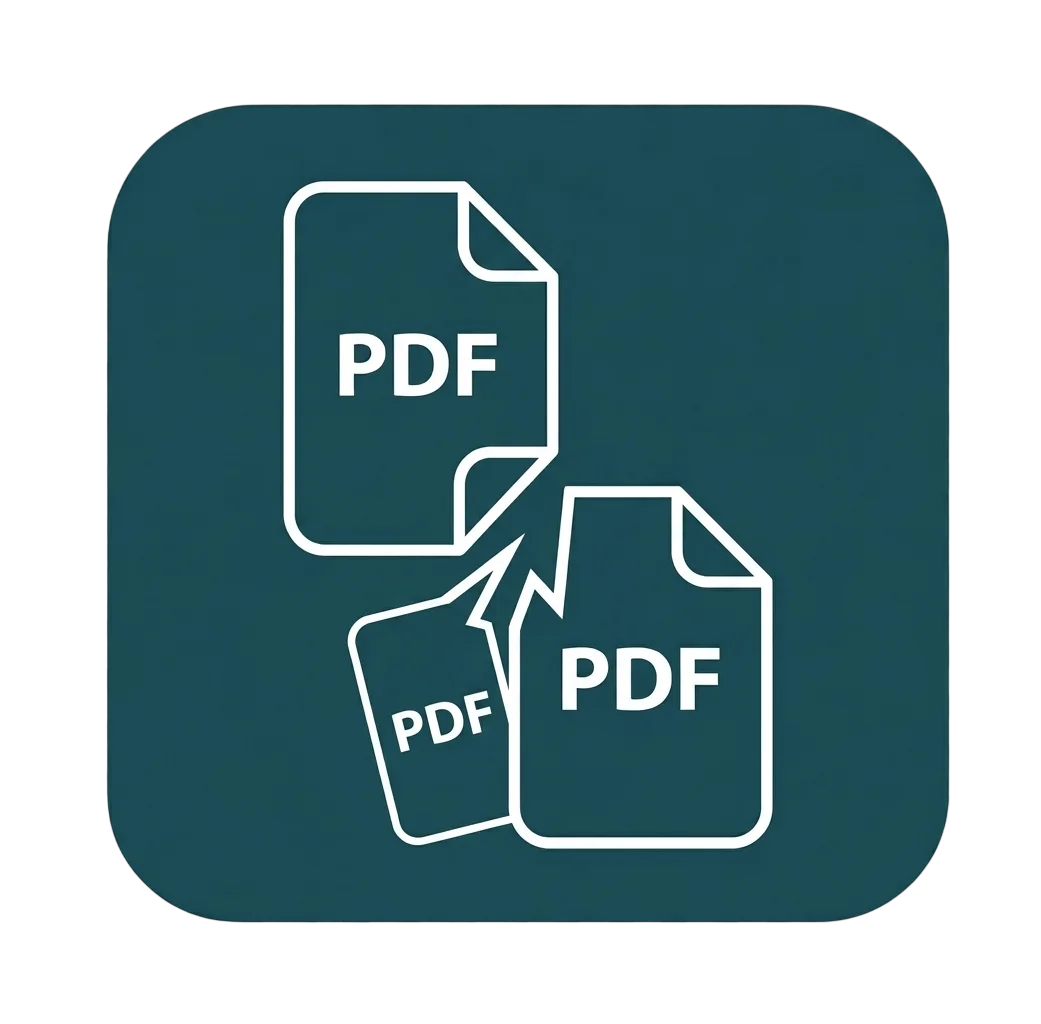 Screenshot of the split pdf tool on ToolFlexy