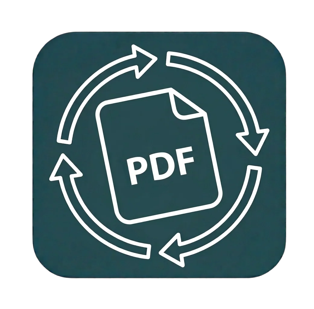 Screenshot of the rotate pdf tool on ToolFlexy