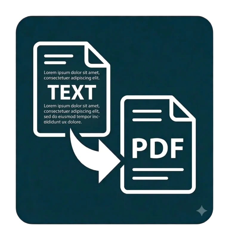 Text To PDF