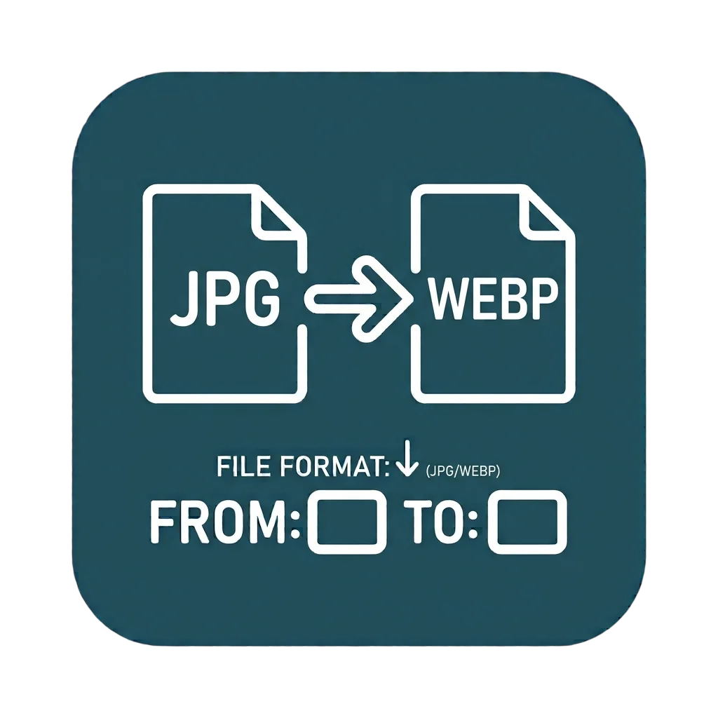 Convert jpg to webp