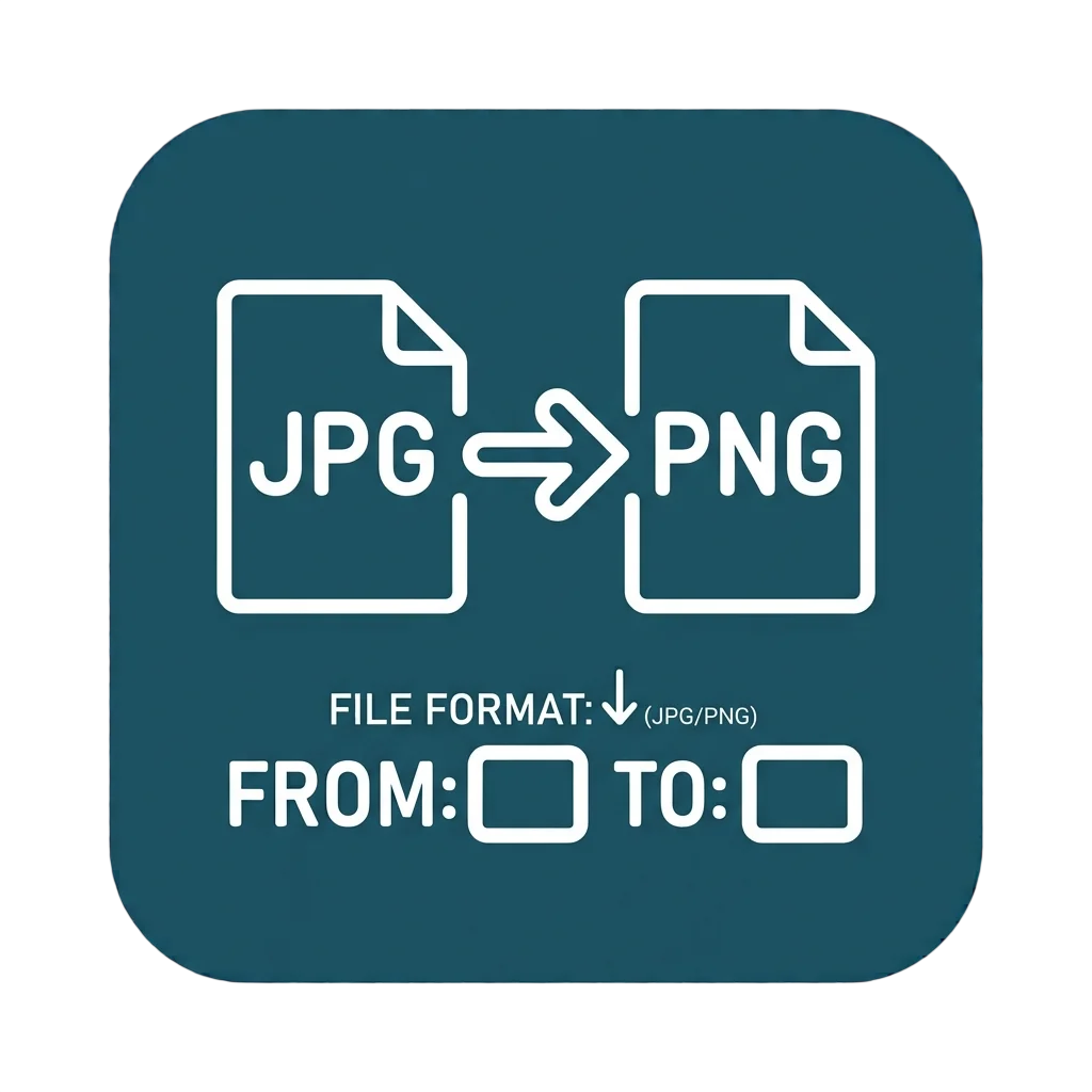 Convert jpg to png