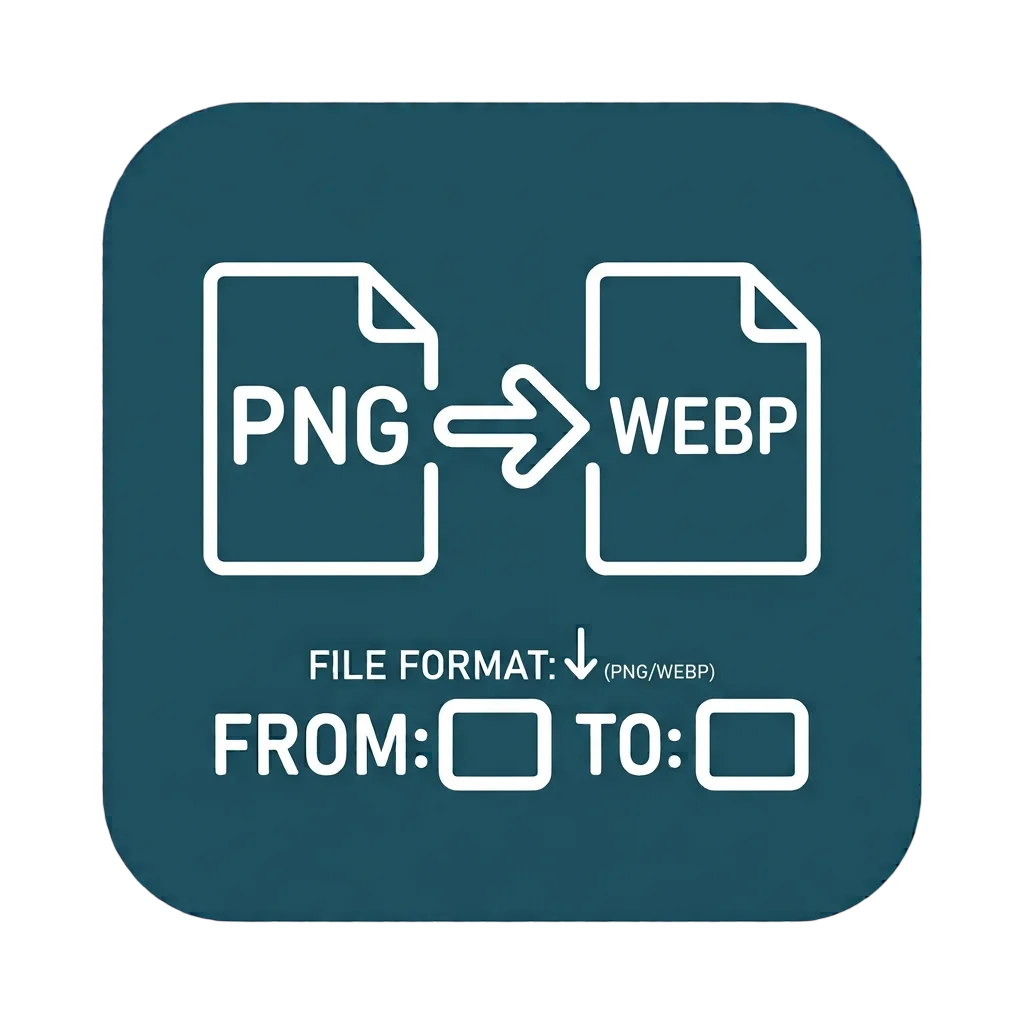Convert png to webp