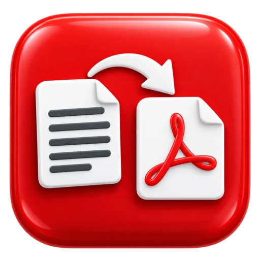 text to pdf